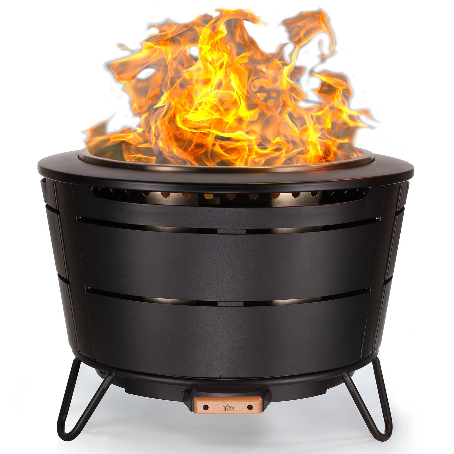 Stainless Steel Low Smoke Fire Pit with Cover