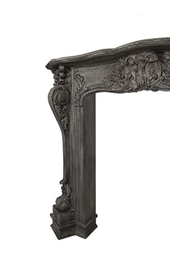 Decorative Wood Fireplace Mantel with Shelf