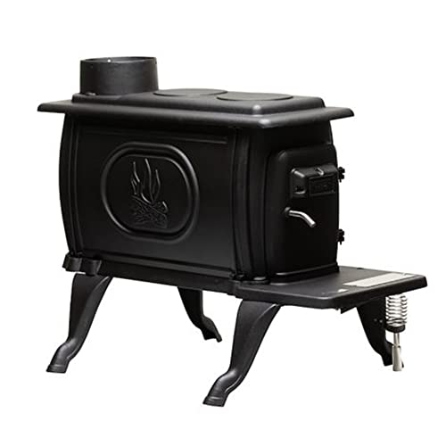 Cast Iron Wood Burning Stove with Safety Handle