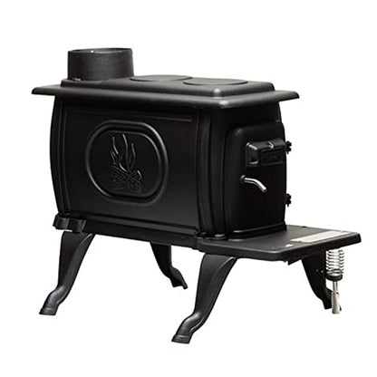 Cast Iron Wood Burning Stove with Safety Handle