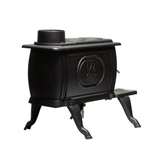Cast Iron Wood Burning Stove with Safety Handle