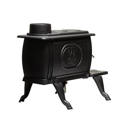 Cast Iron Wood Burning Stove with Safety Handle