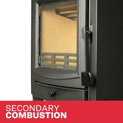 Wood Burning Stove for Spaces up to 750 Sq Ft