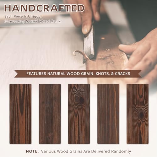 Handcrafted Rustic Wood Fireplace Mantel Shelf
