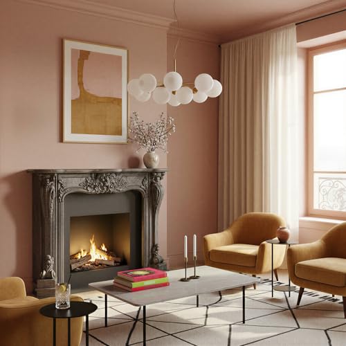Decorative Wood Fireplace Mantel with Shelf