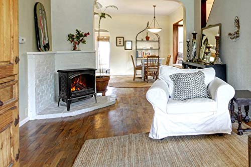 70 Inch Cast Iron Electric Fireplace