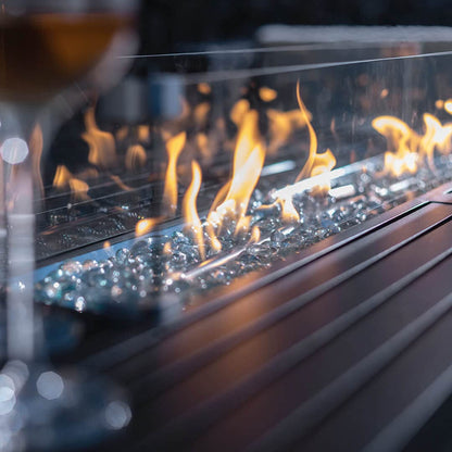 57-Inch Outdoor Gas Fire Pit Table