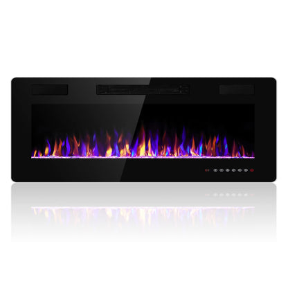 Recessed Wall Mounted Electric Fireplace