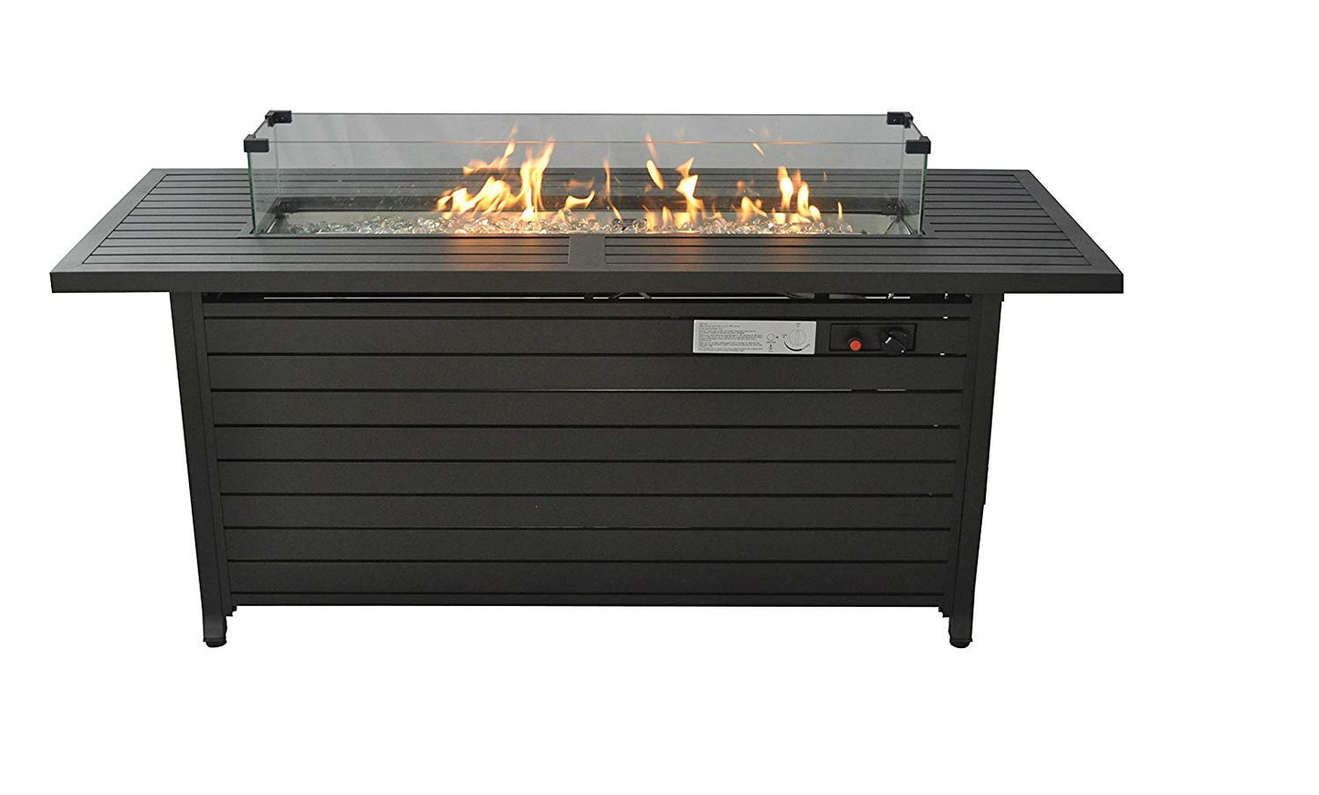 57-Inch Outdoor Gas Fire Pit Table