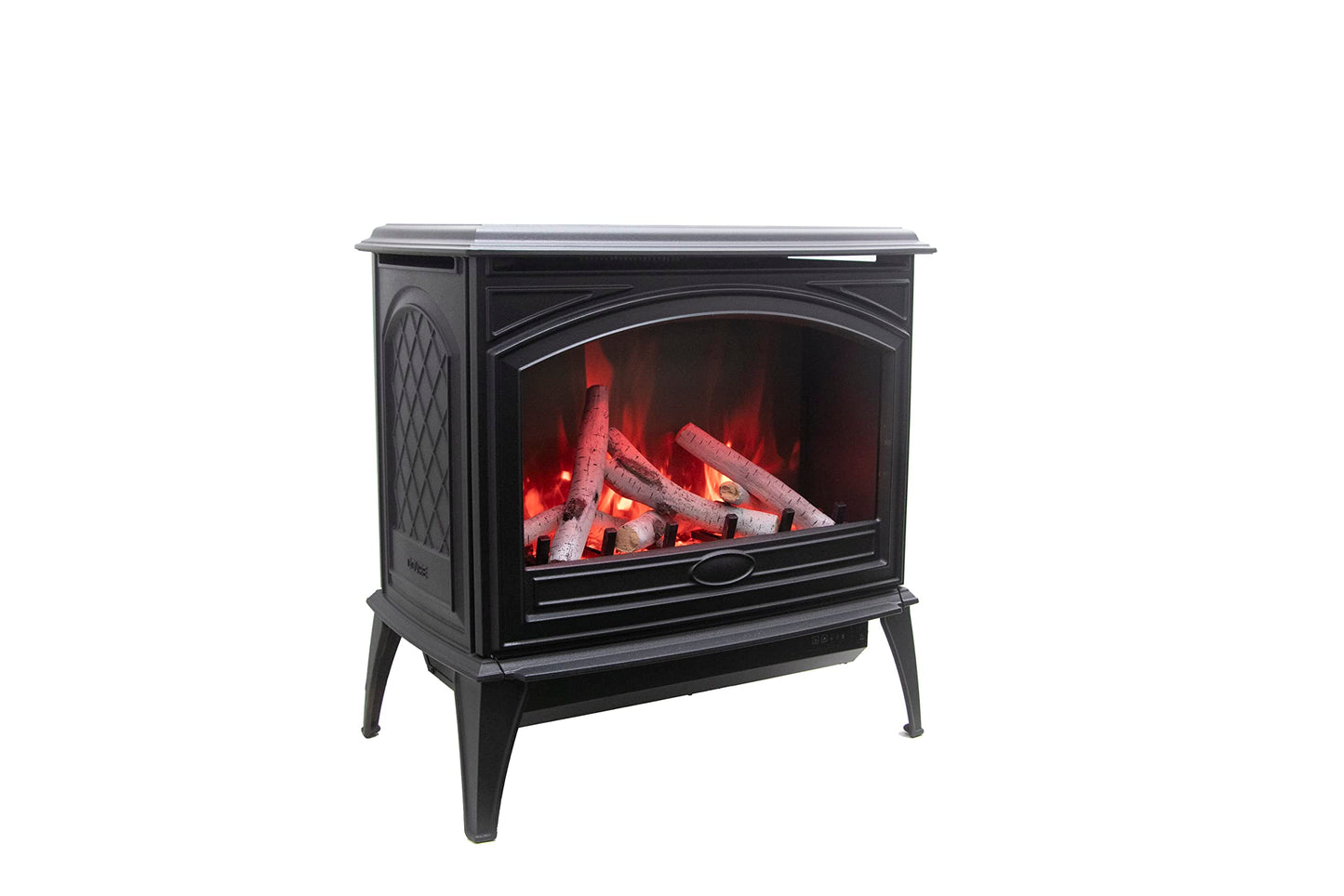 70 Inch Cast Iron Electric Fireplace