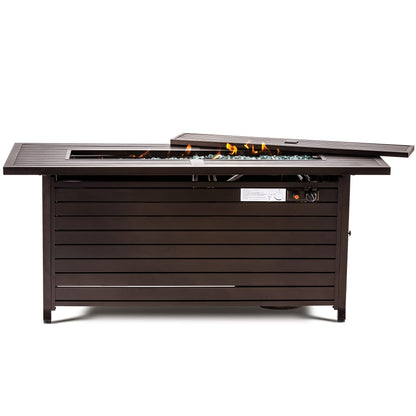 57-Inch Outdoor Gas Fire Pit Table
