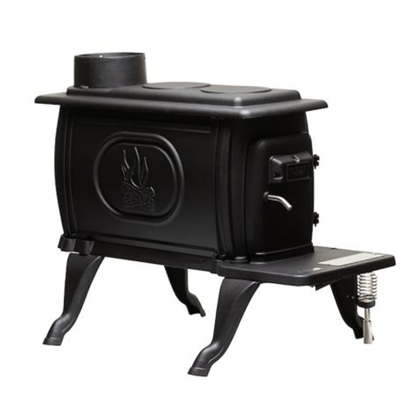 Cast Iron Wood Burning Stove with Safety Handle