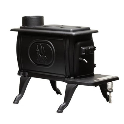 Cast Iron Wood Burning Stove with Safety Handle