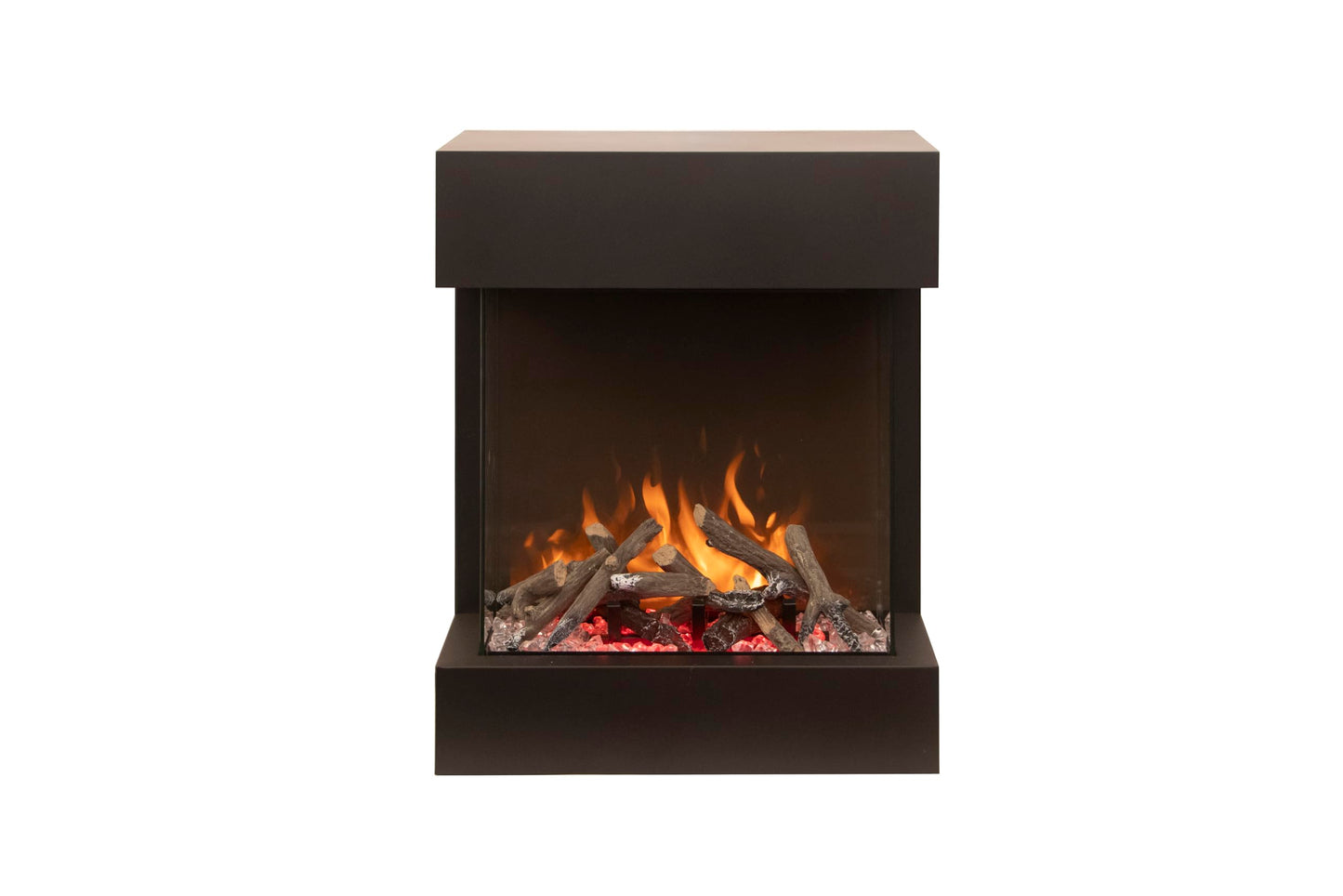 Smart 3-Sided Electric Fireplace with WiFi Control