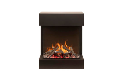 Smart 3-Sided Electric Fireplace with WiFi Control
