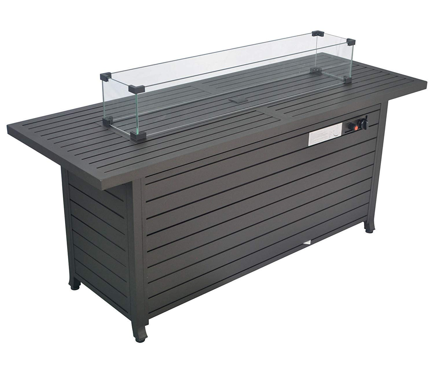 57-Inch Outdoor Gas Fire Pit Table