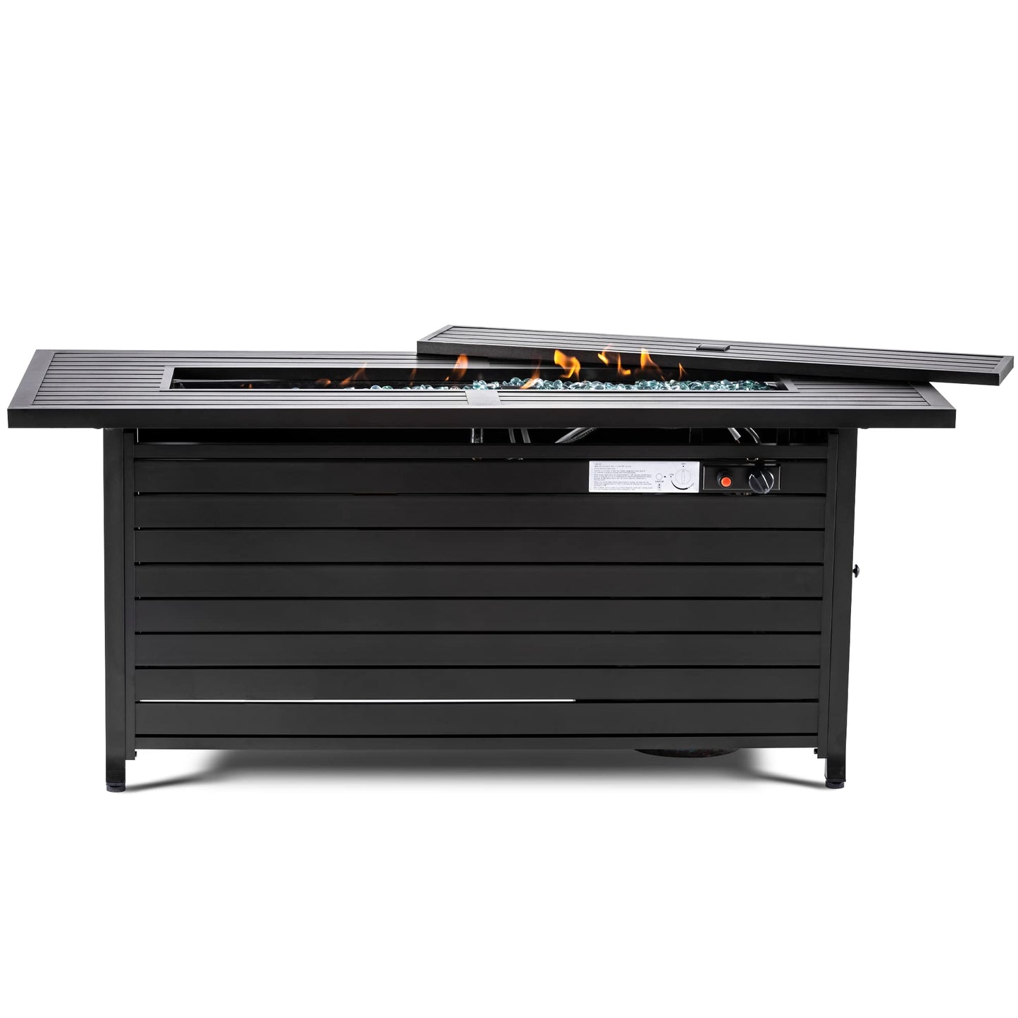 57-Inch Outdoor Gas Fire Pit Table
