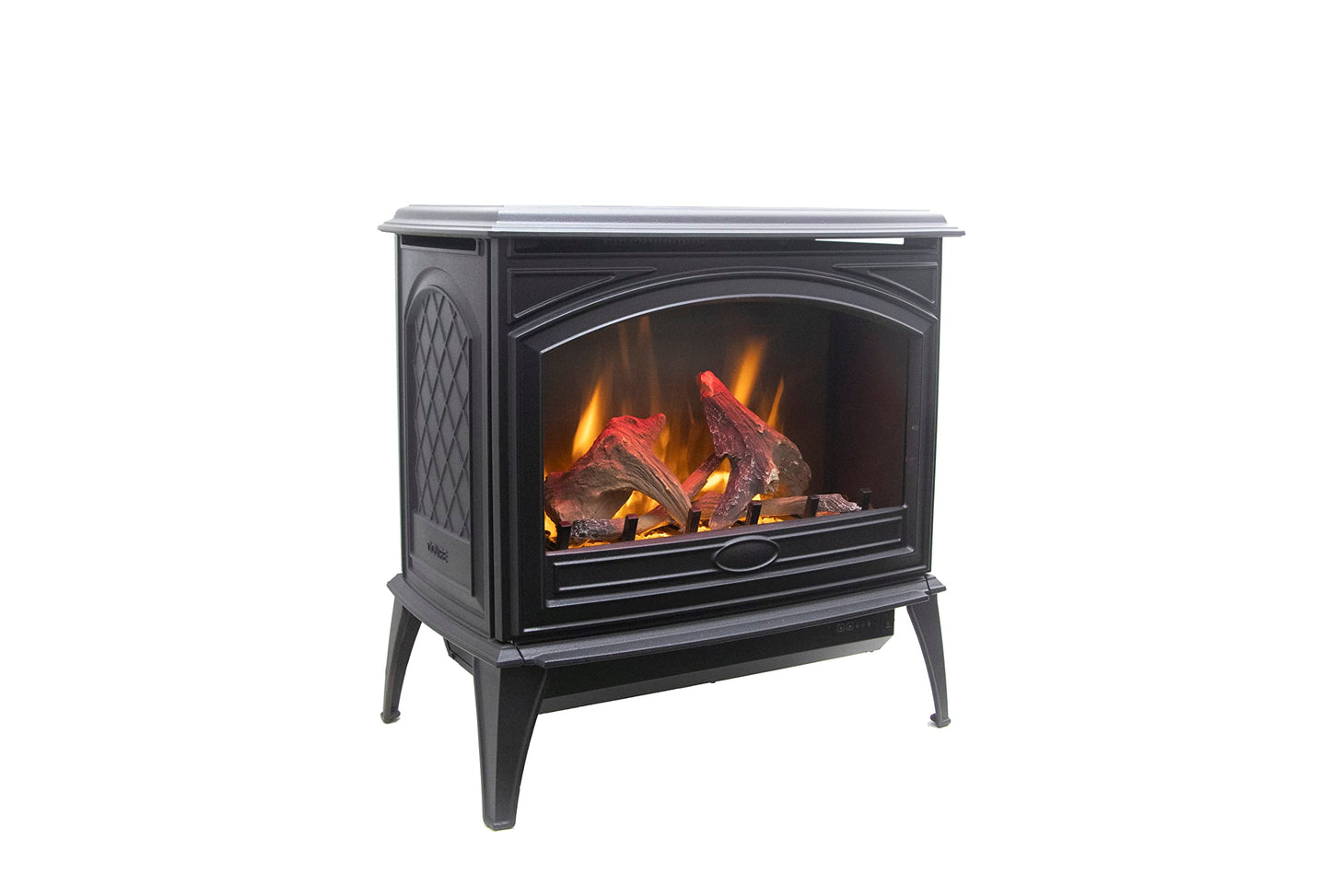 70 Inch Cast Iron Electric Fireplace