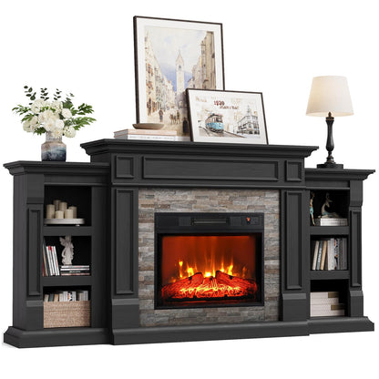 Electric Fireplace Mantel Surround Frame