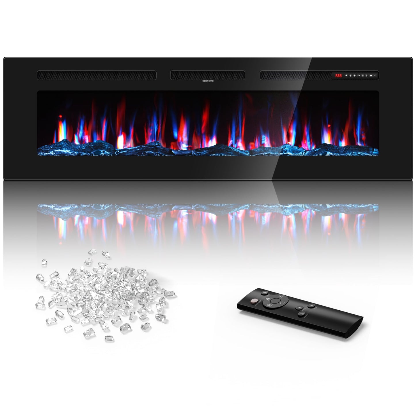 Modern Electric Fireplace Heater Insert