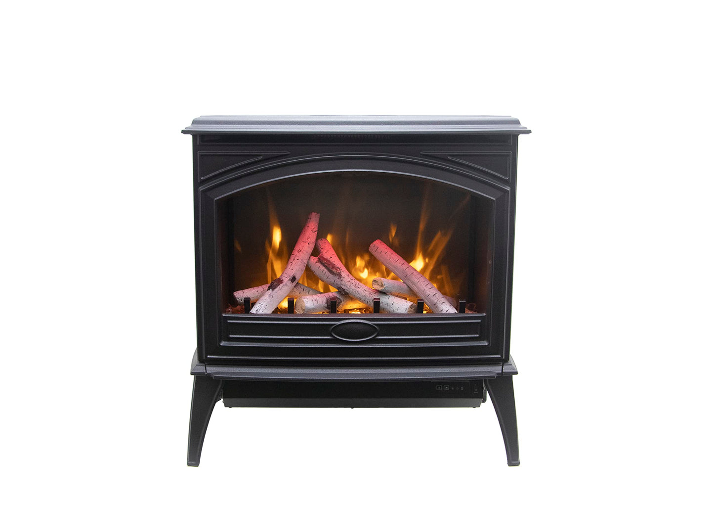 70 Inch Cast Iron Electric Fireplace