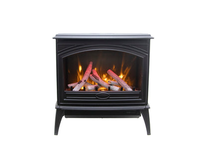 70 Inch Cast Iron Electric Fireplace