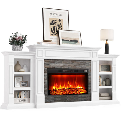 Electric Fireplace Mantel Surround Frame