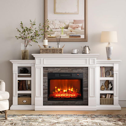 Electric Fireplace Mantel Surround Frame