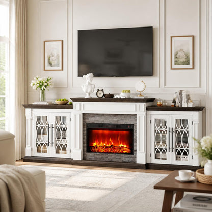 Electric Fireplace Mantel Surround Frame