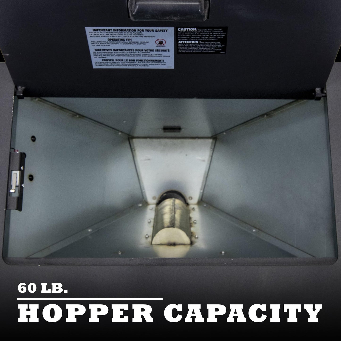 Medium Pellet Stove with 60 lb Hopper Capacity