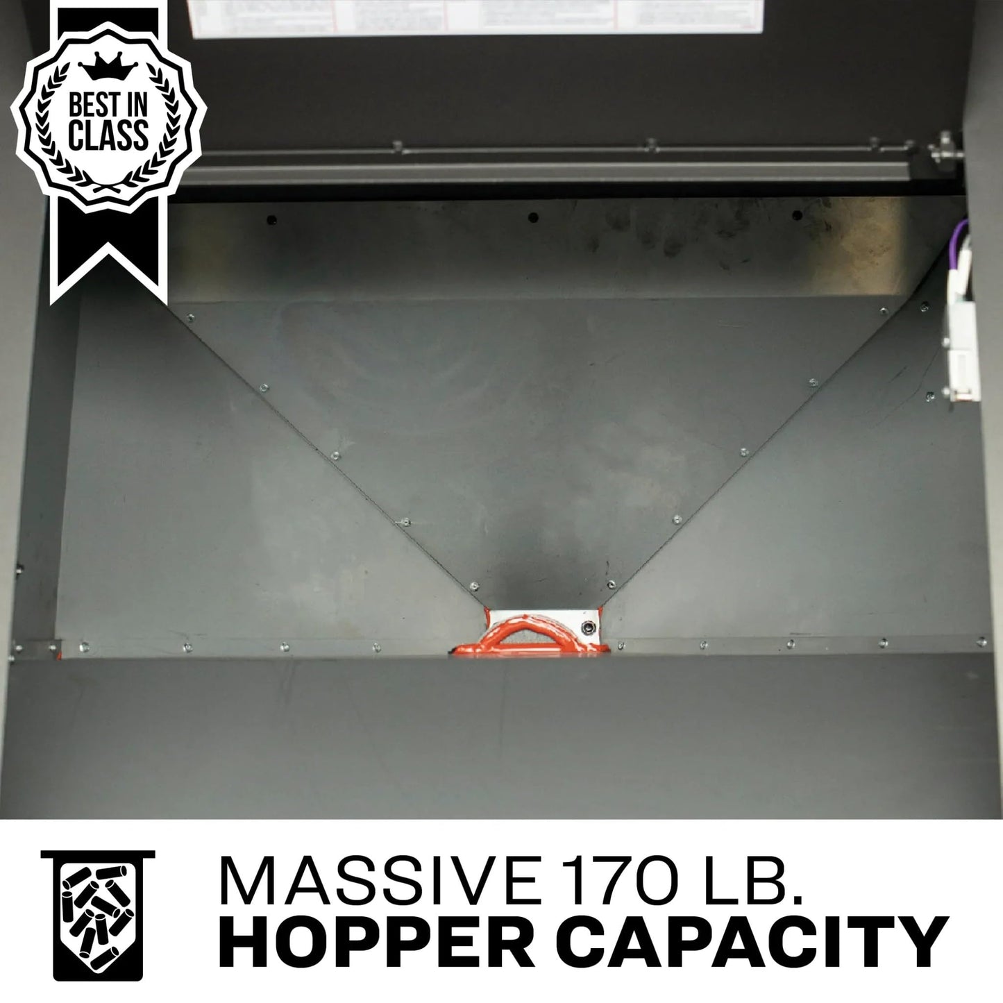 Pellet Stove with WiFi and 170 lb Hopper