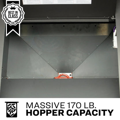 Pellet Stove with WiFi and 170 lb Hopper