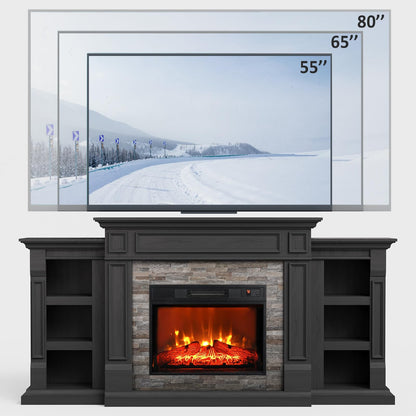 Electric Fireplace Mantel Surround Frame