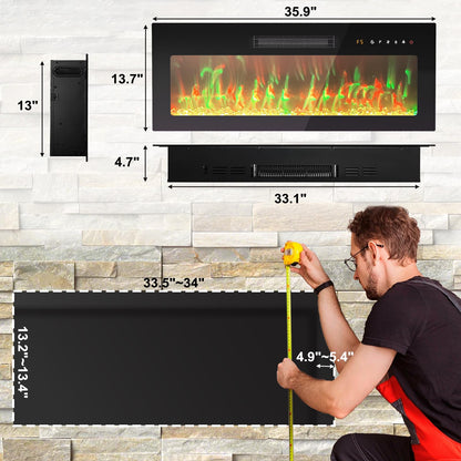 Rresyet SXFP04 Electric Fireplace