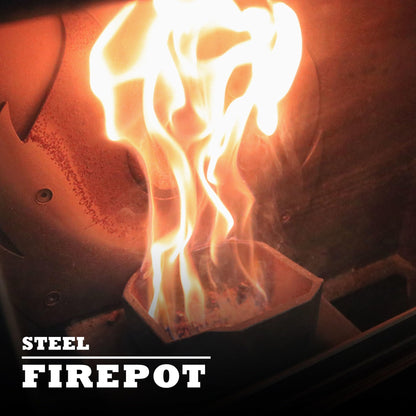 Pellet Stove with 66 lb Hopper Capacity