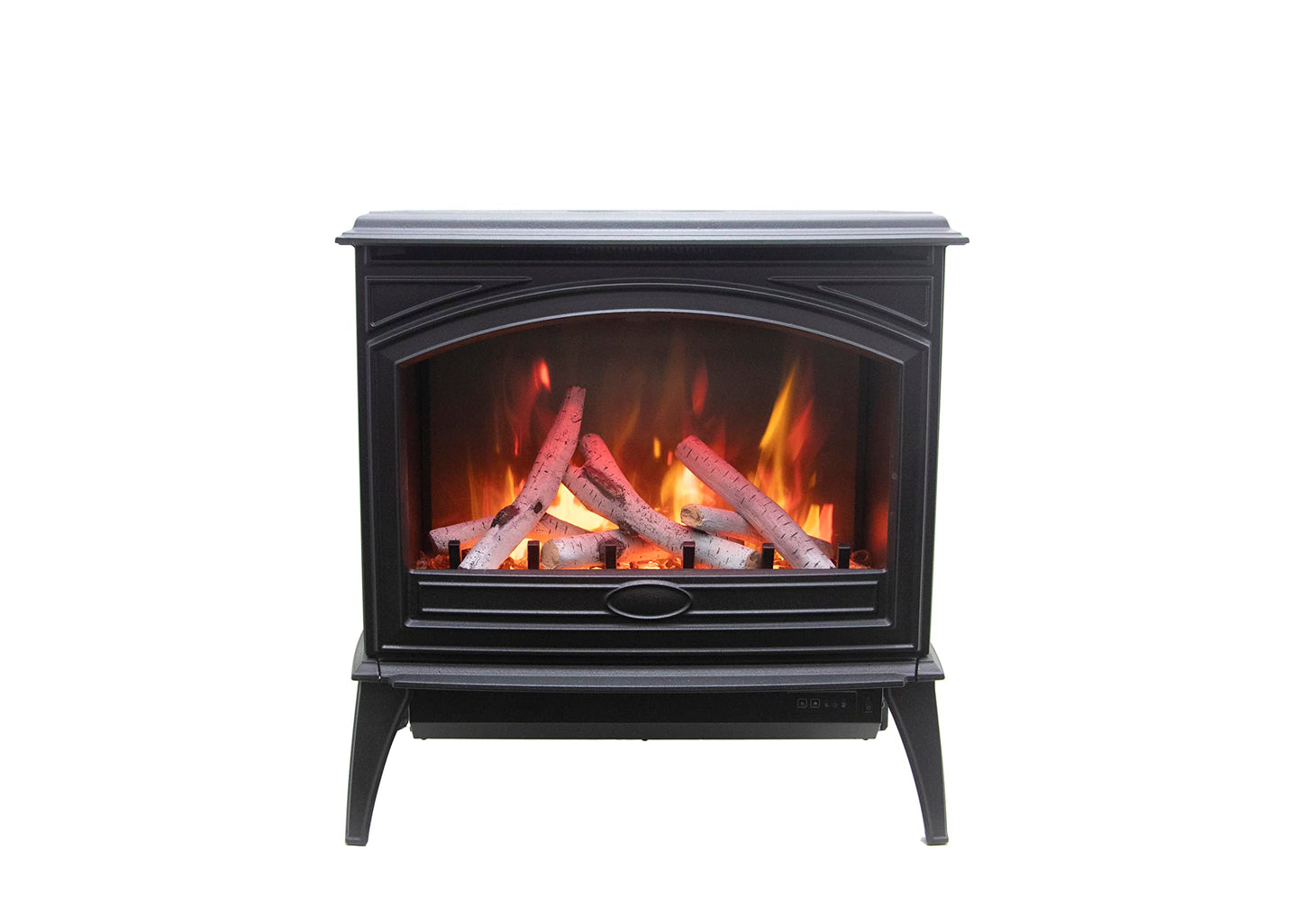 70 Inch Cast Iron Electric Fireplace