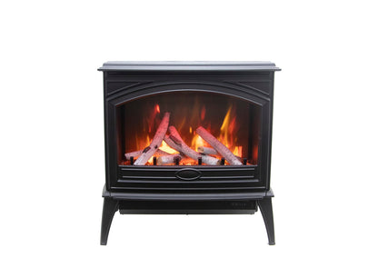 70 Inch Cast Iron Electric Fireplace