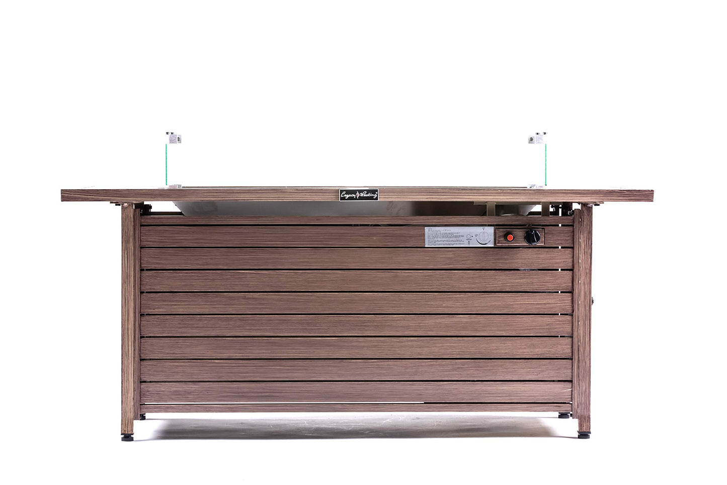 57-Inch Outdoor Gas Fire Pit Table