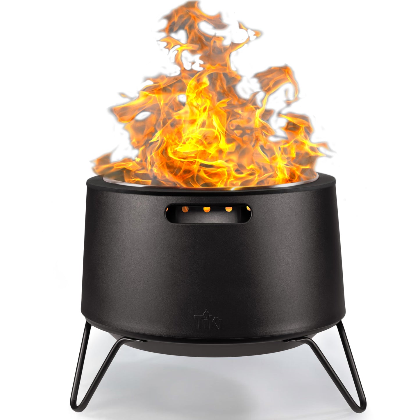 Stainless Steel Low Smoke Fire Pit with Cover