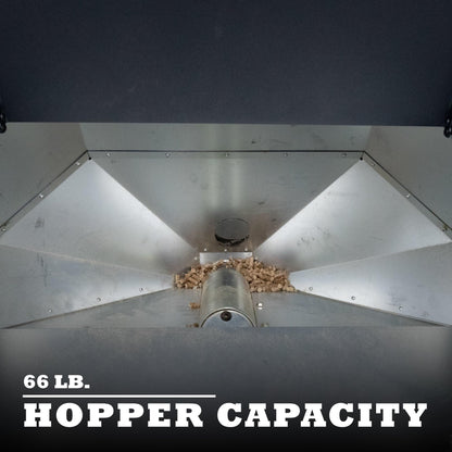 Pellet Stove with 66 lb Hopper Capacity