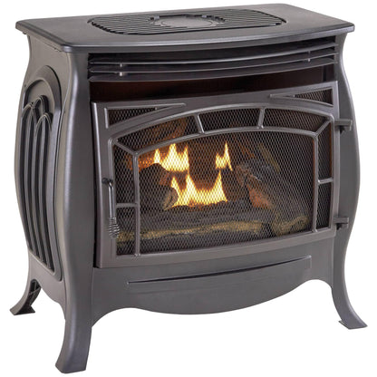 Ventless Dual Fuel Gas Stove with Remote Control
