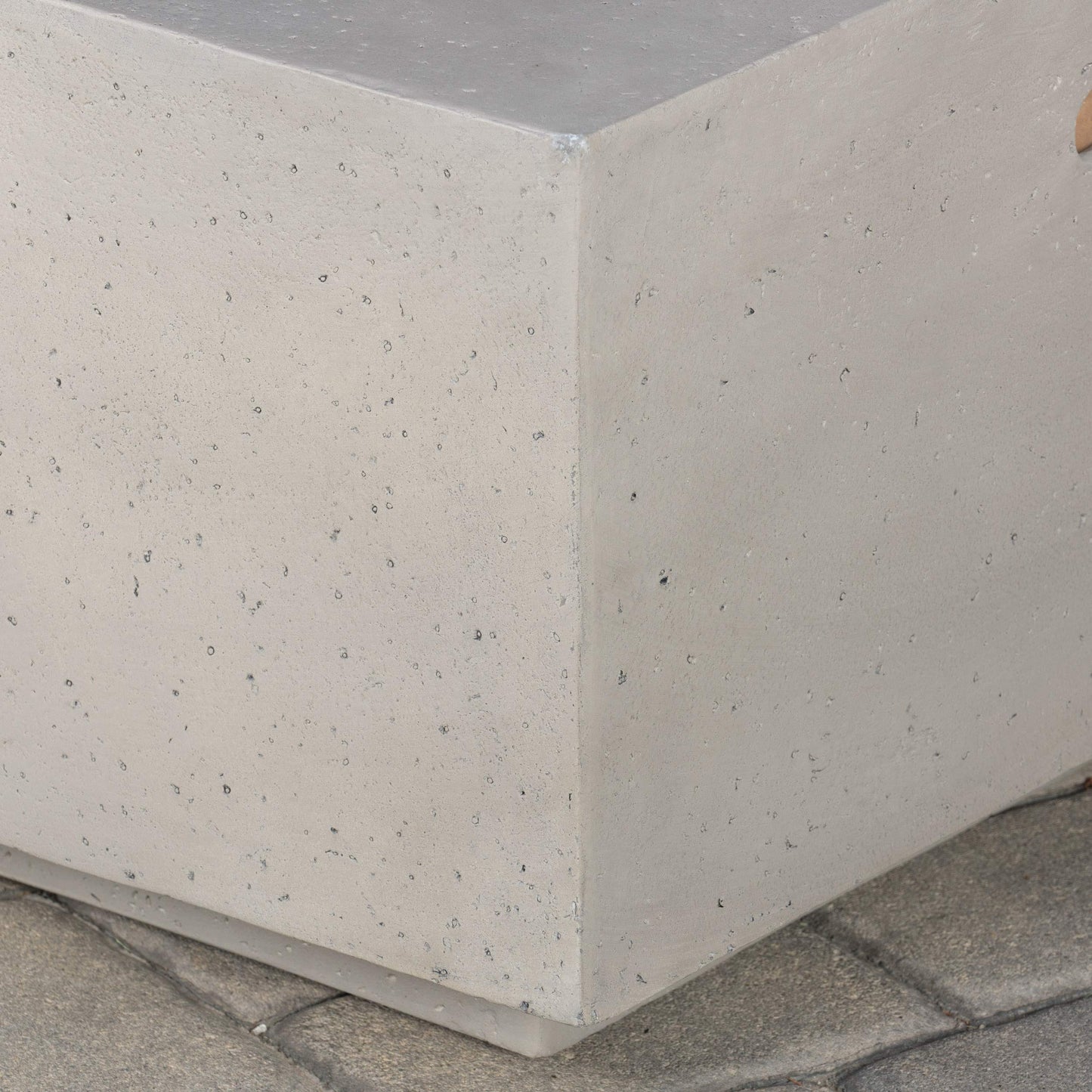Outdoor Rectangular Fire Table with Tank Holder